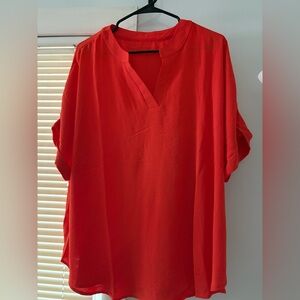 New orange Women's Top